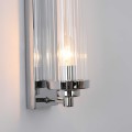 LAMPAMI - kinkiet chrom, kinkiet ścienny, kinkiet do salonu, srebrna lampa ścienna, kinkiet glamour LORENZO