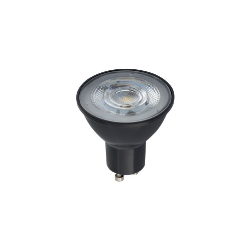 LAMPAMI - żarówka, żarówka ledowa GU10, R50, 7W, 4000K, ANGLE 50, BLACK DIMMABLE