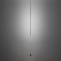 LAMPAMI - tuby sufitowe, tuba sufitowa wisząca biała, biała lampa ledowa długa, lampa na wysoki sufit VERTIC LED