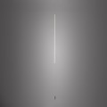 LAMPAMI - tuby sufitowe, tuba sufitowa wisząca biała, biała lampa ledowa długa, lampa na wysoki sufit VERTIC LED