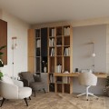 LAMPAMI - kinkiet nowoczesny, kinkiet loftowy, drewniany kinkiet ścienny, kinkiet do salonu, kinkiet z włącznikiem NIMBI