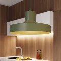 LAMPAMI - lampa nad okrągły stół, lampa do jadalni, lampa nowoczesna wisząca, oliwkowa lampa do kuchni BILO