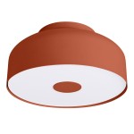 Lampa sufitowa nowoczesna plafon sufitowy retro 4xE27 OMIQ ochra czerwona