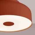 LAMPAMI - lampa sufitowa nowoczesna, lampa sufitowa do nowoczesnego salonu, plafon sufitowy retro, OMIQ ochra czerwona