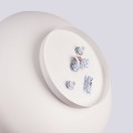 LAMPAMI - lampa sufitowa nowoczesna, lampa sufitowa do nowoczesnego salonu, plafon sufitowy retro, kaszmirowa lampa sufitowa OMIQ