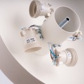 LAMPAMI - lampa sufitowa nowoczesna, lampa sufitowa do nowoczesnego salonu, plafon sufitowy retro, kaszmirowa lampa sufitowa OMIQ