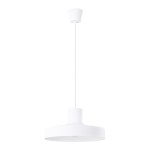 Lampa nad stół biała wisząca pojedyncza 120 cm 1xE27 BILO