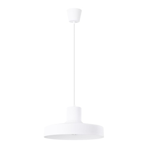 LAMPAMI - lampa nad okrągły stół, lampa do jadalni, lampa nowoczesna wisząca, biała lampa do kuchni BILO