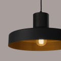 LAMPAMI - lampa nad okrągły stół, lampa do jadalni, lampa nowoczesna wisząca, czarna lampa do kuchni BILO