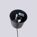 LAMPAMI - lampa nad okrągły stół, lampa do jadalni, lampa nowoczesna wisząca, czarna lampa do kuchni BILO