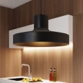 LAMPAMI - lampa nad okrągły stół, lampa do jadalni, lampa nowoczesna wisząca, czarna lampa do kuchni BILO