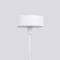 LAMPAMI - lampa nad wyspę, lampa tuba wisząca biała, tuba wisząca, biała lampa sufitowa tuba LAMI