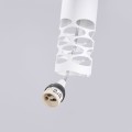 LAMPAMI - nowoczesna lampa potrójna wisząca, tuby wiszące białe, lampa nad stół do jadalni LIRO 3P