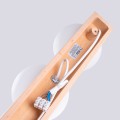 LAMPAMI - lampa drewniana klosze białe kule, lampy szklane kule nowoczesne, lampa sufitowa z drewna, plafon sufitowy BULBO 3 naturalne drewno