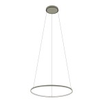 Lampa ledowa wisząca długa 140 cm 3000K kolor silk olive CIRCOLO LED M
