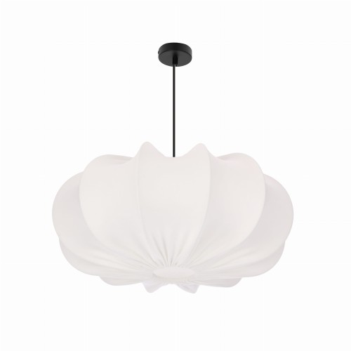 LAMPAMI - nowoczesna lampa wisząca do salonu, lampa do salonu, lampa do sypialni, żyrandol do salonu japandi CAFEE Latte