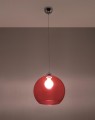 LAMPAMI - czerwona lampa wisząca, lampa do jadalni, lampa nad stół, lampa dla dziewczynki BALL