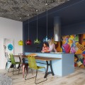 LAMPAMI - czerwona lampa wisząca, lampa do jadalni, lampa nad stół, lampa dla dziewczynki BALL