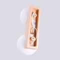 LAMPAMI - lampa drewniana klosze białe kule, lampy szklane kule nowoczesne, lampa sufitowa z drewna, plafon sufitowy BULBO 2 naturalne drewno