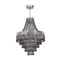 LAMPAMI - żyrandol do salonu, żyrandol kryształowy, lampa wisząca nad stół do jadalni, żyrandol do jadalni CORAL