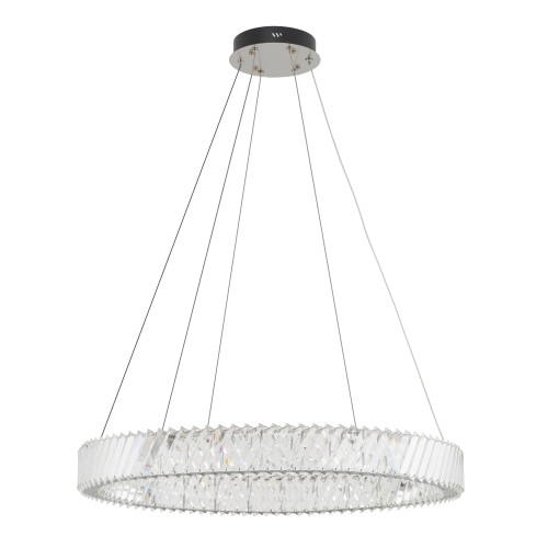 LAMPAMI - lampa ledowa do salonu, nowoczesna lampa wisząca do salonu modern classic, żyrandol ledowy do salonu, żyrandol nowoczesny LUXORA LED NOWODVORSKI