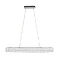 LAMPAMI - nowoczesna lampa wisząca do salonu modern classic, żyrandol ledowy do salonu, żyrandol do jadalni, żyrandol nowoczesny LUXORA LED NOWODVORSKI