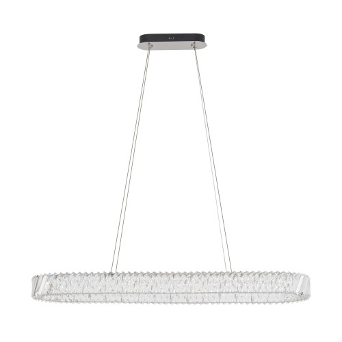 LAMPAMI - nowoczesna lampa wisząca do salonu modern classic, żyrandol ledowy do salonu, żyrandol do jadalni, żyrandol nowoczesny LUXORA LED NOWODVORSKI