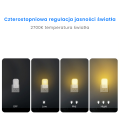 LAMPAMI -  lampka do gniazdka, doświetlacz z czujnikiem ruchu, lampka wtykowa, lampka nocna, lampka do pokoju dziecka Kama doświetlacz