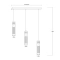 LAMPAMI -  lampa ledowa do salonu Ambiente 3LED CCT szkic