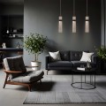 LAMPAMI - tuba ryflowana ze złotym, lampa wisząca złota, lampa ledowa do salonu, lampa nad stół , lampa nad wyspę kuchenną Ambiente 3LED CCT