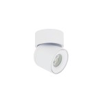 Lampa do łazienki lub na elewację biała regulowana IP54 1xGU10 R50 OSCAR