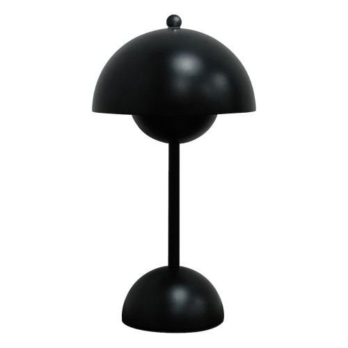 LAMPAMI - czarna lampka nocna, lampka do sypialni, lampka stojąca do salonu, lampka ledowa stojąca nowoczesna COSTA Black