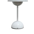 LAMPAMI - biała lampka nocna, lampka do sypialni, lampka stojąca do salonu, lampka ledowa stojąca nowoczesna COSTA