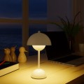 LAMPAMI - biała lampka nocna, lampka do sypialni, lampka stojąca do salonu, lampka ledowa stojąca nowoczesna COSTA