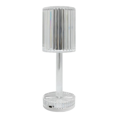 LAMPAMI - lampka nocna, lampka do sypialni, lampka stojąca do salonu, lampka ledowa stojąca nowoczesna SIMPLE clear