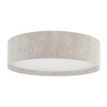 LAMPAMI - beżowa lampa sufitowa, nowoczesna lampa do salonu, lampa do sypialni, nowoczesny plafon sufitowy CEDRO M NOWODVORSKI