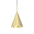 LAMPAMI - lampa nad okrągły stół, lampa do jadalni, lampa nowoczesna wisząca, złota lampa wisząca pojedyncza CAPITAL GOLD Ø17cm 1xGX53
