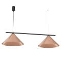 LAMPAMI - lampa nad stół, lampa do jadalni, lampa nowoczesna wisząca, miedziana lampa wisząca CAPITAL