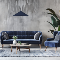 LAMPAMI - lampa nad okrągły stół, lampa do jadalni, lampa nowoczesna wisząca, niebieska lampa wisząca CAPITAL BLUE