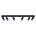 LAMPAMI - lampa sufitowa tuby regulowane, lampa nowoczesna do kuchni, lampa korytarz VERTICAL BLACK SPOT