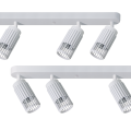 LAMPAMI - lampa sufitowa tuby regulowane, lampa nowoczesna do kuchni, lampa korytarz, oświetlenie listwowe białe VERTICAL SPOT