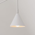 LAMPAMI - kinkiet regulowany nowoczesny, kinkiet ścienny, kinkiet do czytania, kinkiet do sypialni, biały kinkiet do salonu NOX