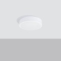 LAMPAMI - plafon led, lampa sufitowa ledowa, plafon biały nowoczesny Plafon ONYX 30 biały LED 3000K