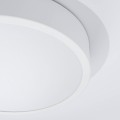 LAMPAMI - plafon led, lampa sufitowa ledowa, plafon biały nowoczesny Plafon ONYX 30 biały LED 3000K