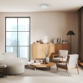 LAMPAMI - plafon łazienkowy led, lampa sufitowa ledowa, lampa sufitowa łazienkowa, lampa łazienkowa, plafon łazienkowy IP54 MARLON
