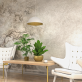 LAMPAMI - lampa nad okrągły stół, lampa do jadalni, lampa nowoczesna wisząca, biała lampa do kuchni BETA WHITE/GOLD