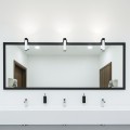 LAMPAMI - kinkiet łazienkowy ledowy, kinkiet łazienkowy czarny, lampa do łazienki, kinkiet nad lustro APA MINI black 4W LED