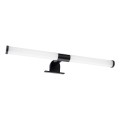 LAMPAMI - kinkiet łazienkowy ledowy, kinkiet łazienkowy czarny, lampa do łazienki, kinkiet nad lustro APA black 6W LED
