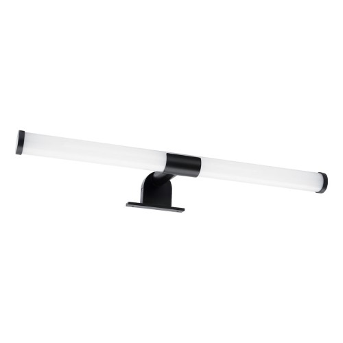 LAMPAMI - kinkiet łazienkowy ledowy, kinkiet łazienkowy czarny, lampa do łazienki, kinkiet nad lustro APA black 6W LED