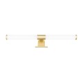LAMPAMI - kinkiet łazienkowy ledowy, kinkiet łazienkowy złoty, lampa do łazienki, kinkiet nad lustro APA gold 6W LED